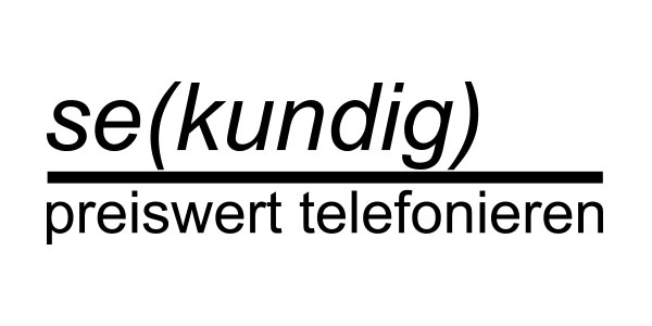 Logo Sekundig Wir optimieren Preise und Leistungen für  - Festnetz-Telefonie inkl Cloud-Lösungen  - DSL-Zugang inkl Glasfaser