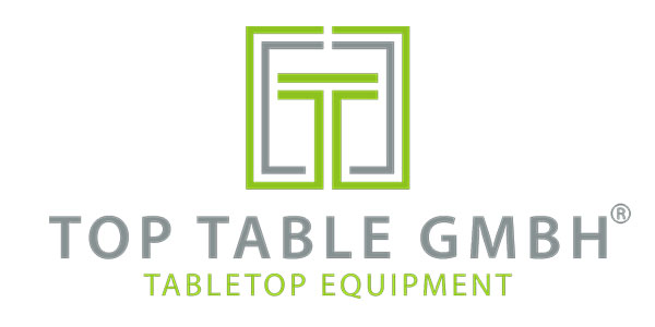Logo Top Table GmbH - Wir sind Ihr Spezialist für Tabletop und Küche. Schnell, einfach und verbindlich.