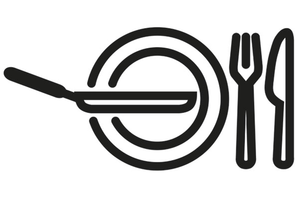 Icon Küchenausstattung, Bestuhlung und Geschirr