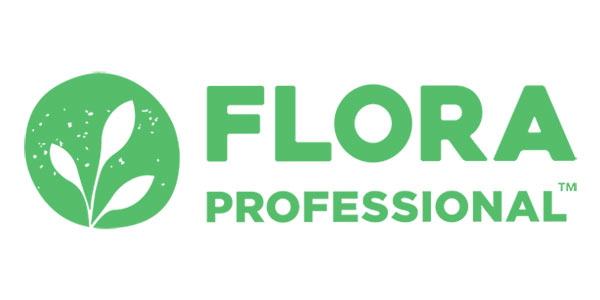 Logo Flora Professional Portfolio aus Sahne-, Käse-, Eis- und Butteralternativen 