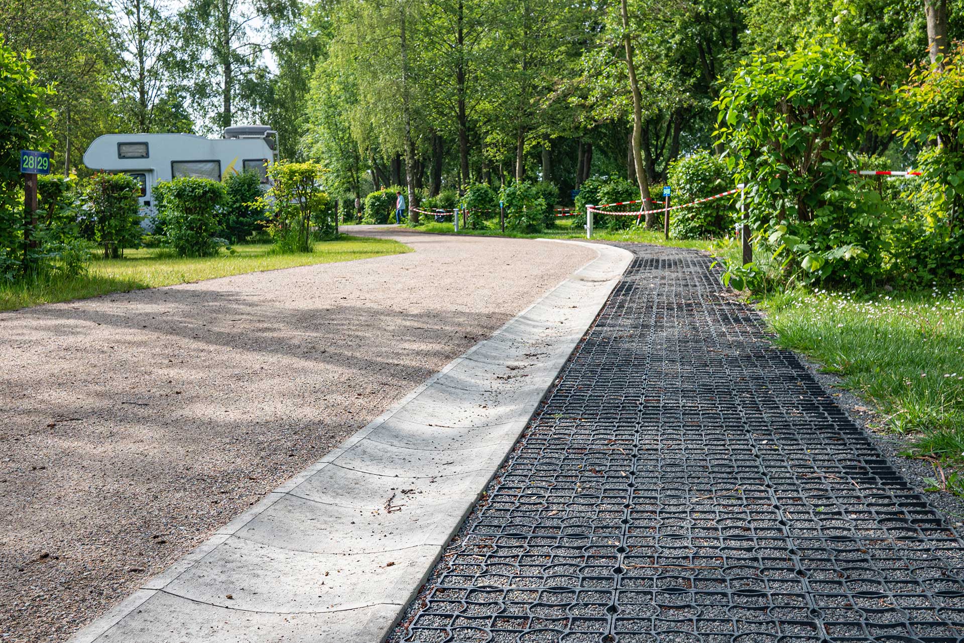 ECORASTER Platzsicherung